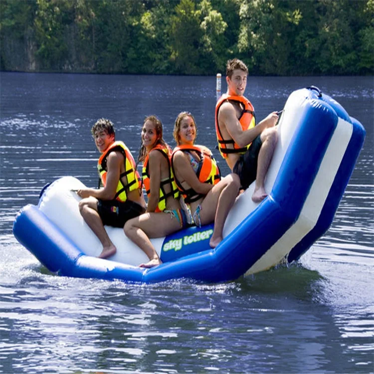 Floating Inflatable Water Seesaw Summer Water Toys Inflatable Pool Toys Sport Games For Water Park