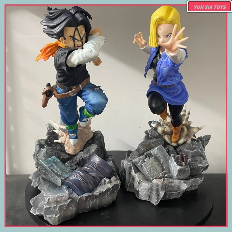 

Dragon Ball 30 см Android 18 17 Fight Resonance Series Аниме Фигурка Модель Статуя Мальчики Коллекция Настольное Украшение Орнамент Игрушки