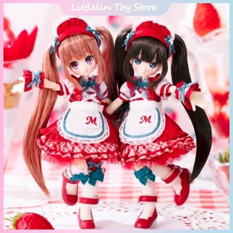 

Подлинная серия Azone Lil 'Fairy Strawberry Buffy 1/12 Emm Mindy, фигурки Bjd Joint Doll, сборная модель, ограниченная серия, подарок для девочки