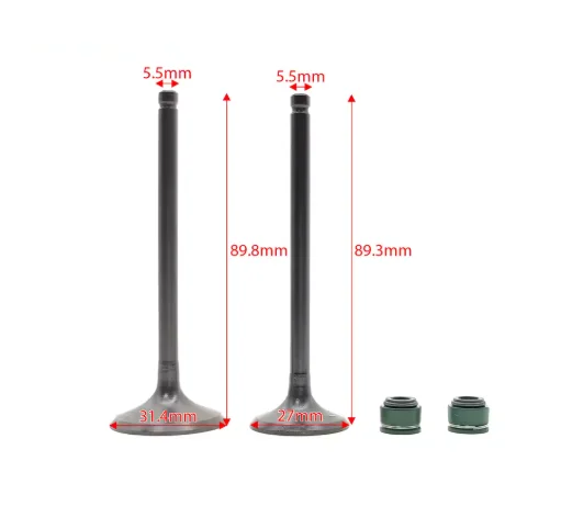 

HIGH QUALITY Motorcycle Engine Intake Exhaust Valves Stem Shaft Combination Oil Seal kit for Zongshen CB250 CBB250 CQR250 CB 250