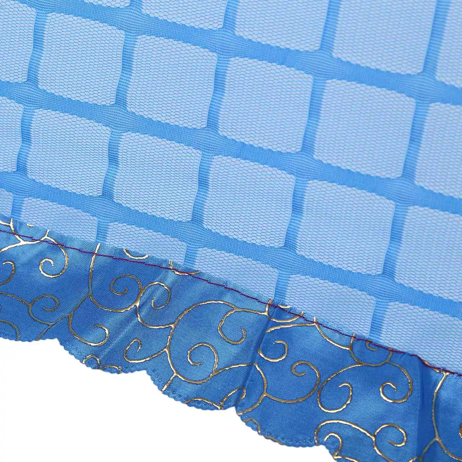 شاشة شبكية مربعة لتغطية الطعام ، شبكة قابلة للطي والخيام ، قابلة لإعادة الاستخدام وقابلة للطي ، نزهة والشواء ، والحفاظ على الذباب ، والبق والبق خارج ، 72x51 سنتيمتر ، 1 Set