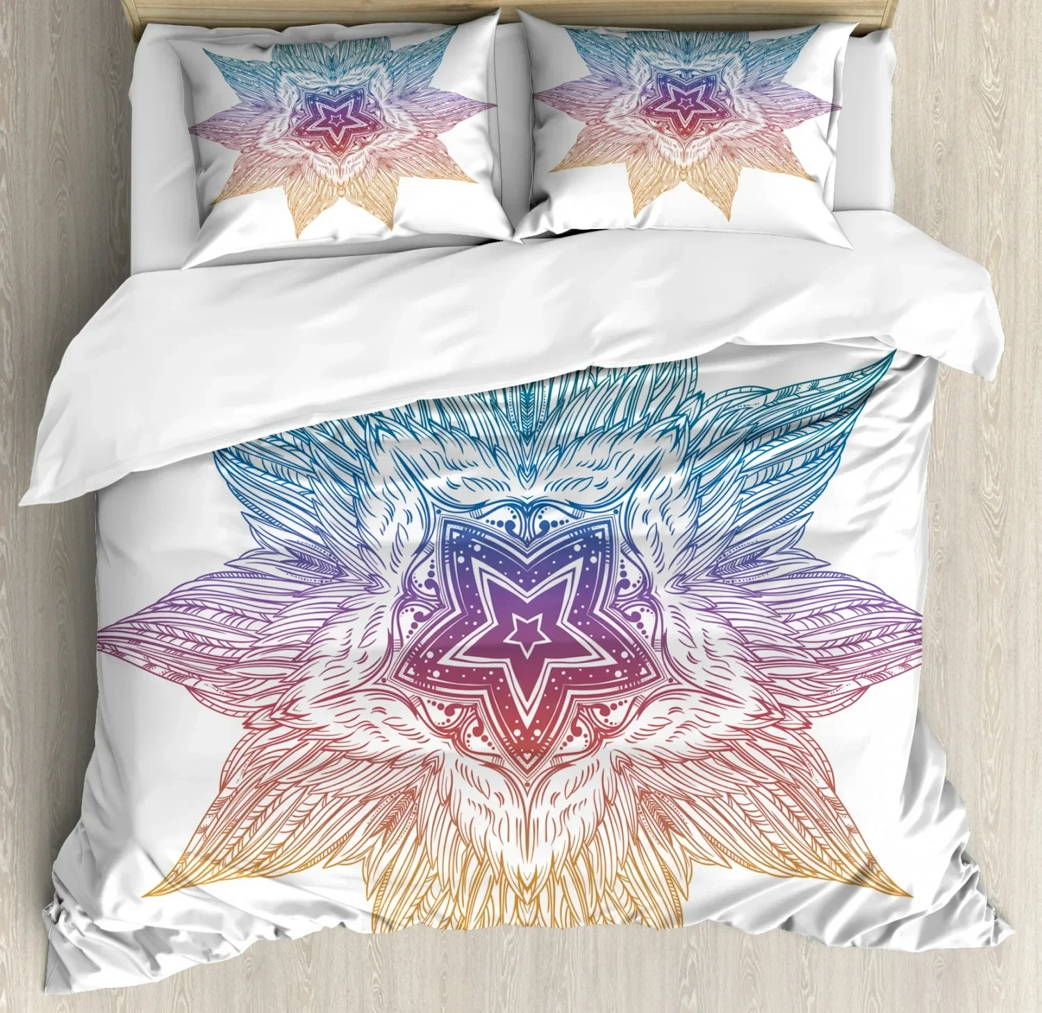 Boho Mandala Dekbedovertrek Tw - Aesthetic Floral Duvet Cover recensie en prijs