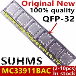 (2-10piece)100% New MC33911BAC SC33911BAC QFP-32 Chipset