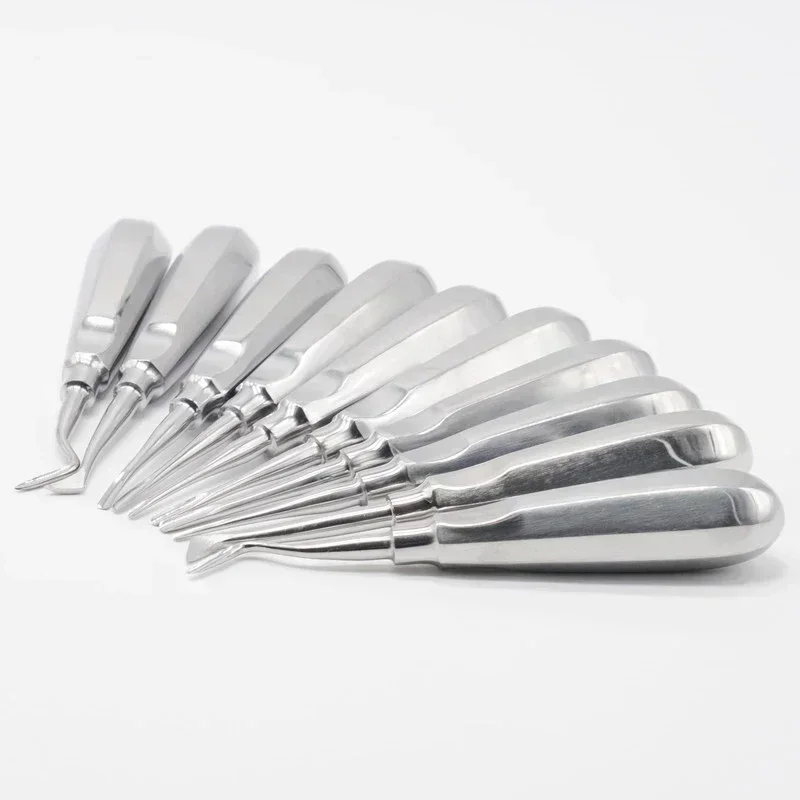 

Минимально инвазивный набор для удаления зубов: инструменты из 10 предметов из нержавеющей стали для эффективной хирургии полости рта и удаления зубов