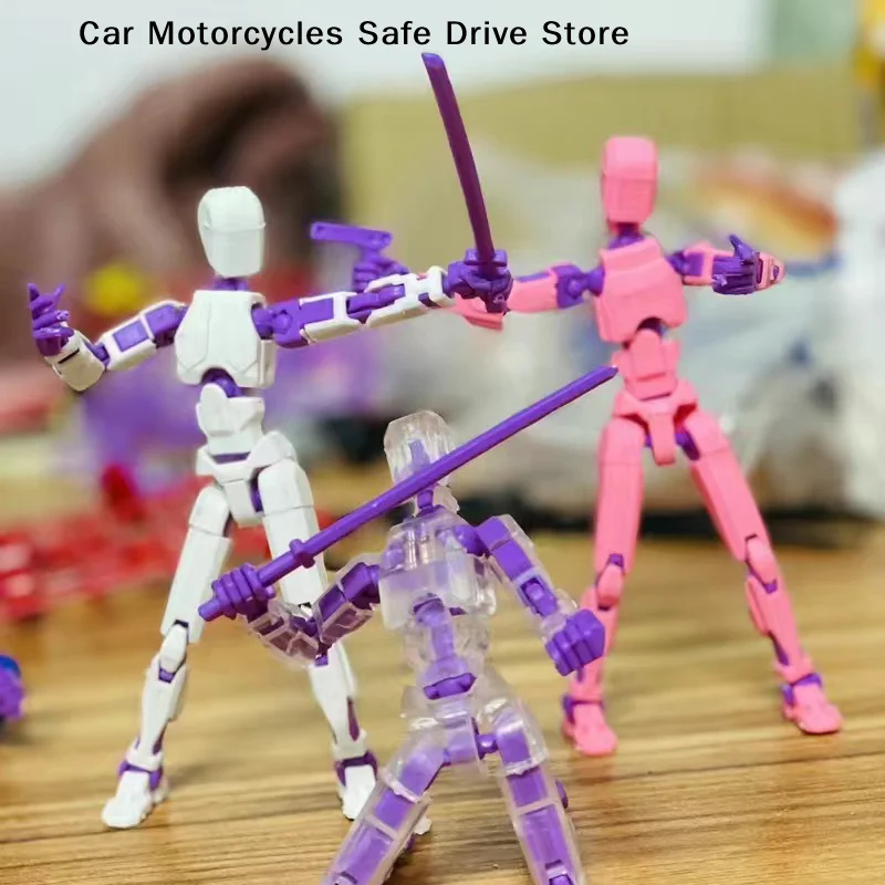 3D Printed Multi-Jointed Movable Shapeshift Robot 3.0 Mannequin Dummy Action Model Doll Toy Creative Christmas Decoration Gift