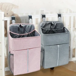 Crib hanging bag bed storage bag multifunctional diaper bag baby diaper hanging bag hanging basket bedside storage rack bag