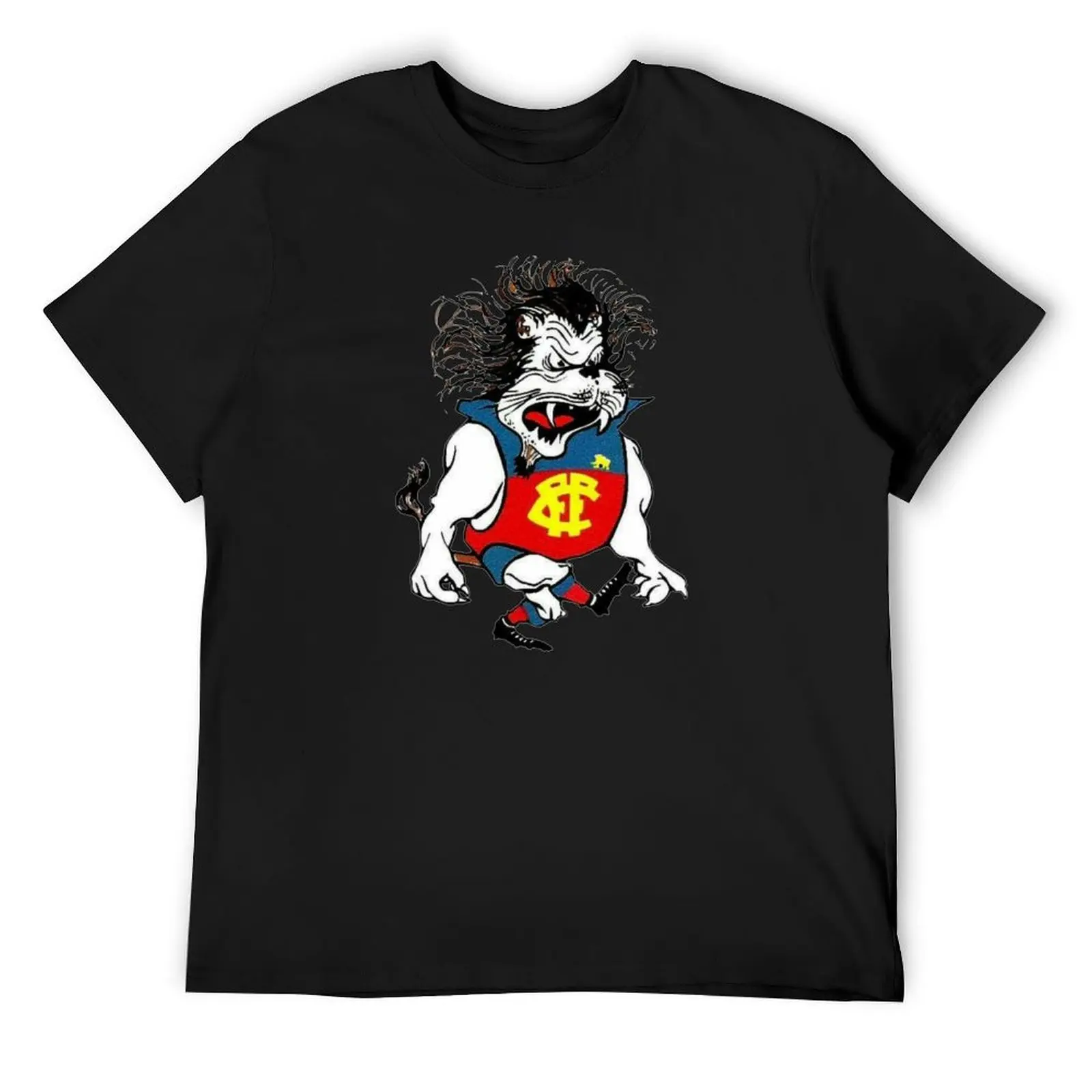 

Fitzroy Lions Retro T-Shirt plus size clothes summer clothes mens cotton t shirts