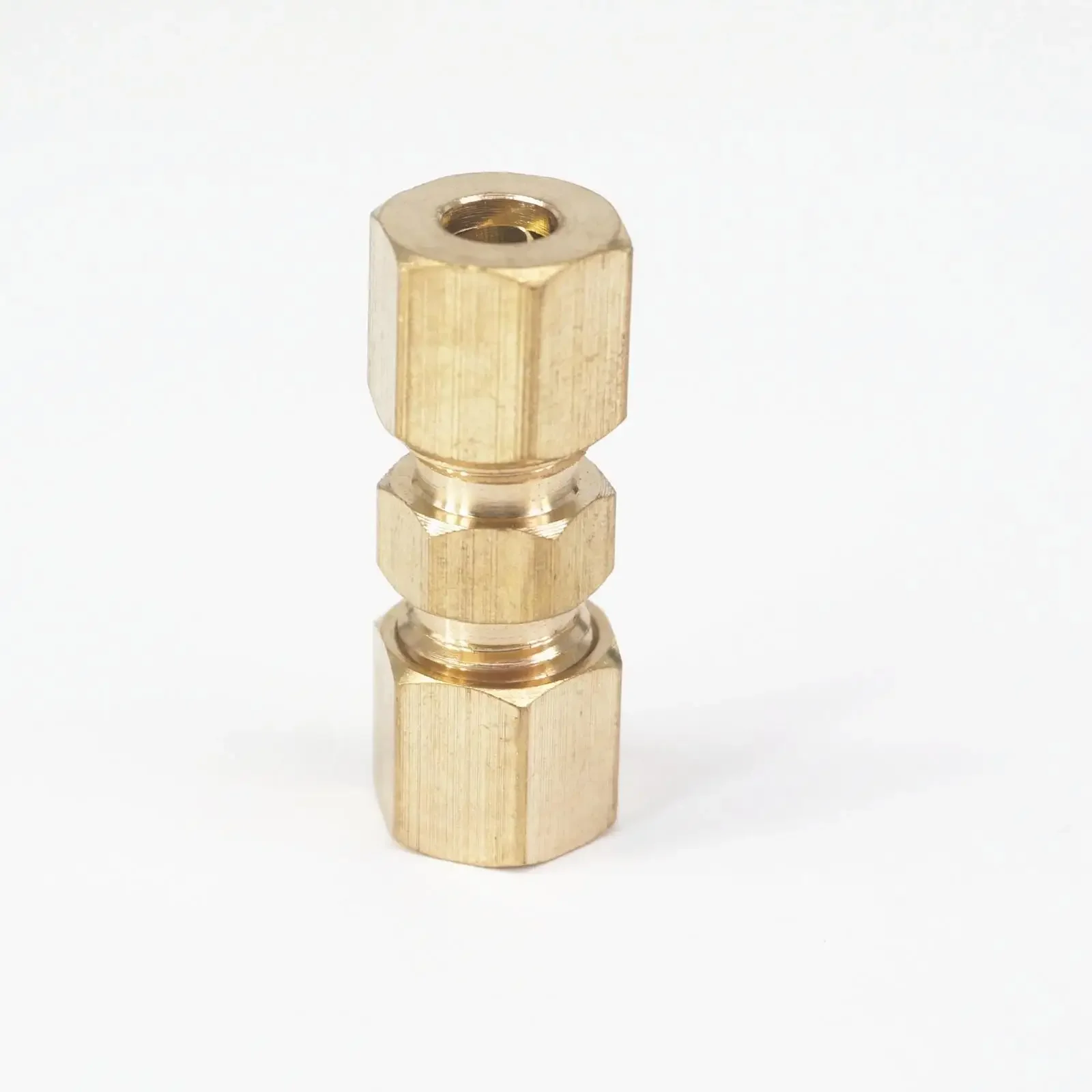 

Brass Straight Reducer Compression Fittings Connectors Fit 3/16" Tube OD Brake Lines Union Adapters 229 PSI