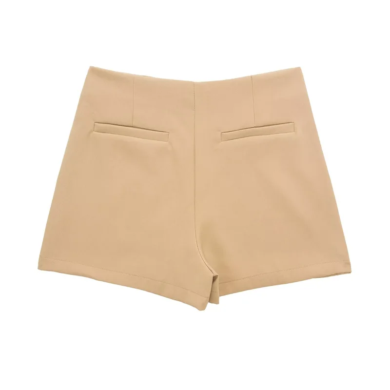 HXAO ショーツ女性 2024 ブラックホワイトミニショーツ女性のショーツハイウエストマイクロカジュアルスカートショーツ非対称ショーツスカート Mujer