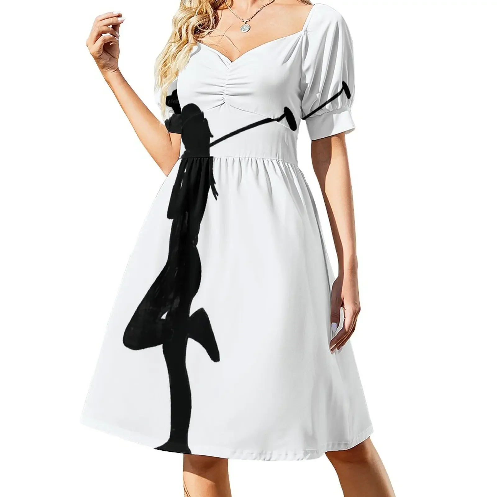 

Cool Woman Golfing (Woman) Short-Sleeved Dress luxury dresses Prom gown