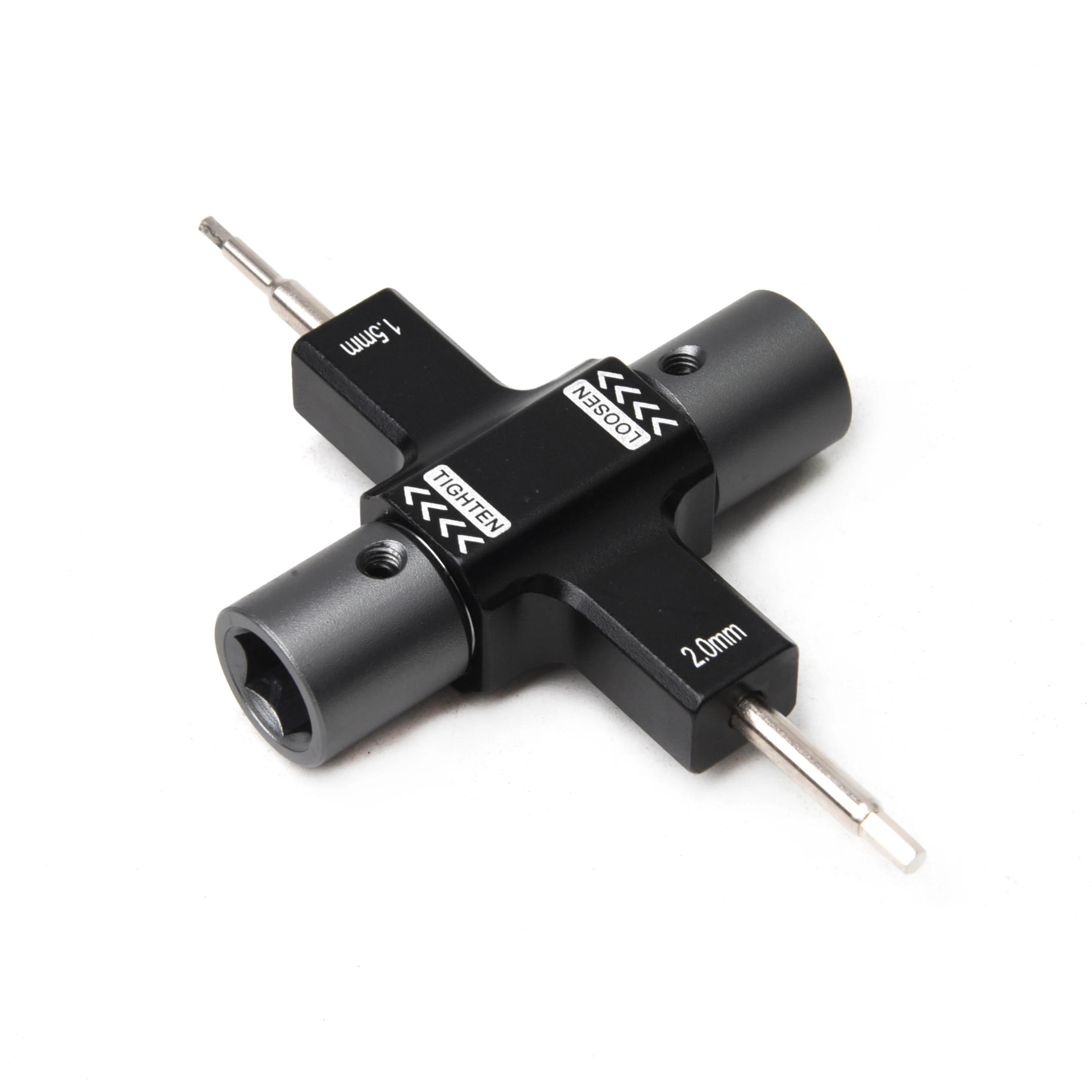 M5 Screw Nut Wrench with Built in One Way Bearing 1.5mm 2.0mm Screwdriver Release Propeller Motor Tool For RC FPV Racing Drone