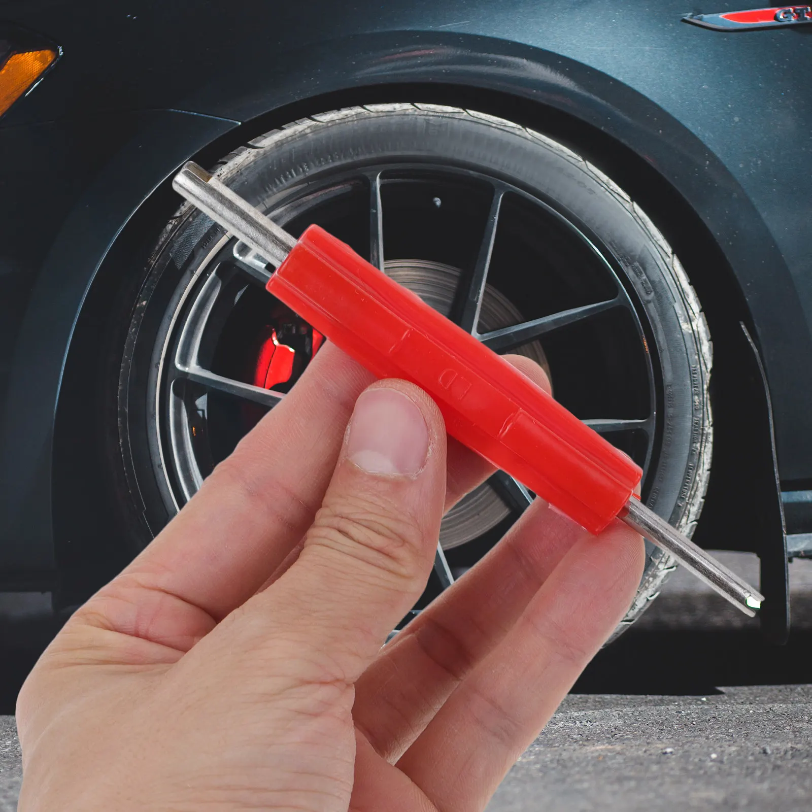 Automotive Ac Valve Core Removal Tool Compact Car Valve Stem Tool for Tire Repair and Hvac Maintenance Tools for Hvac
