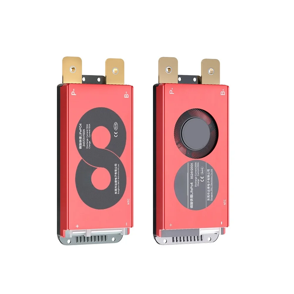 3S-24S 150A-200A Li-ion/LiFePO4 Smart BMS - High-Power Protection Board for E-Tricycles/E-Bikes- Bluetooth APP 0.5mV