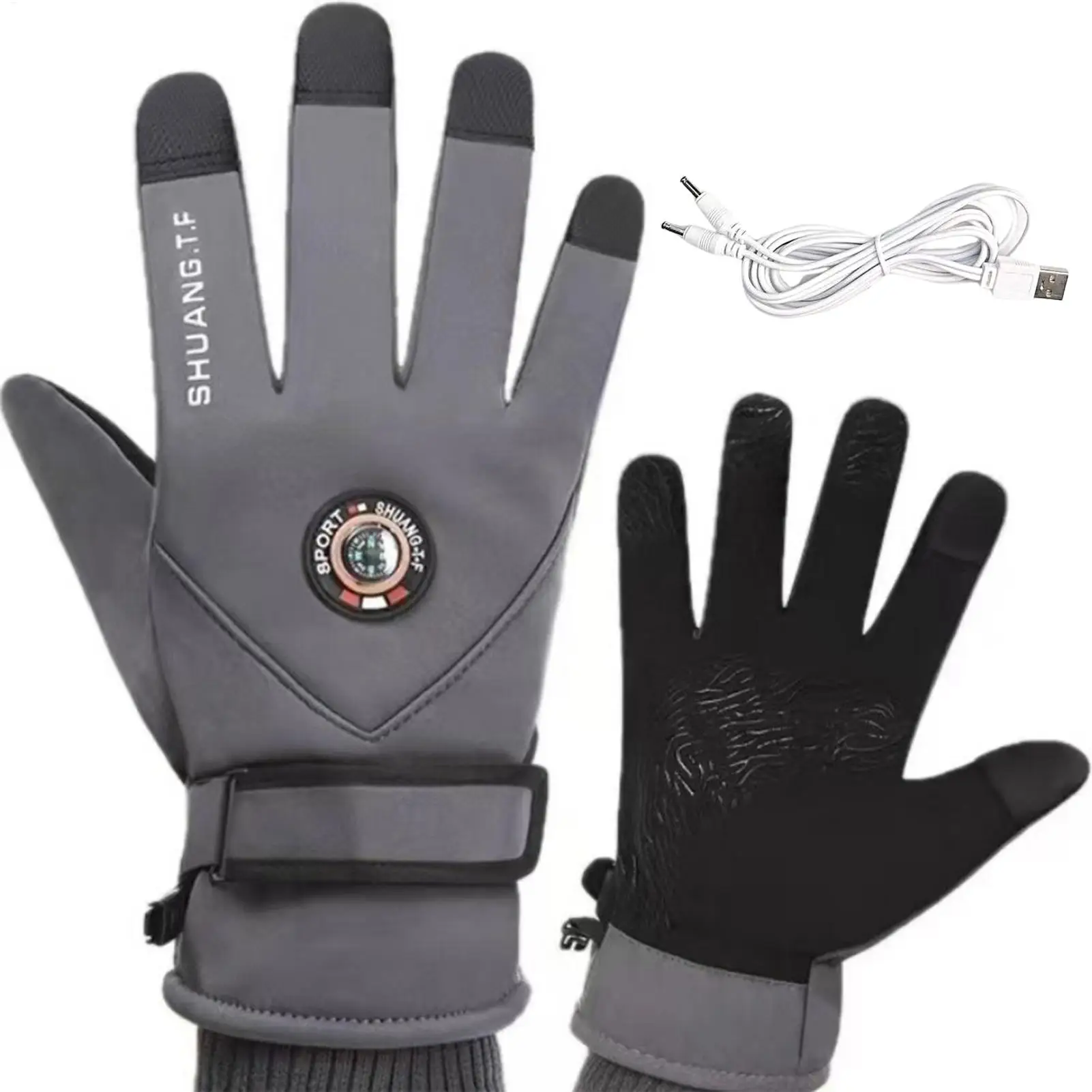 

Перчатки с подогревом, варежки с подогревом, сенсорный экран, перчатки с электрическим подогревом для мужчин и женщин, активный отдых на свежем воздухе, спорт, велоспорт, катание на лыжах