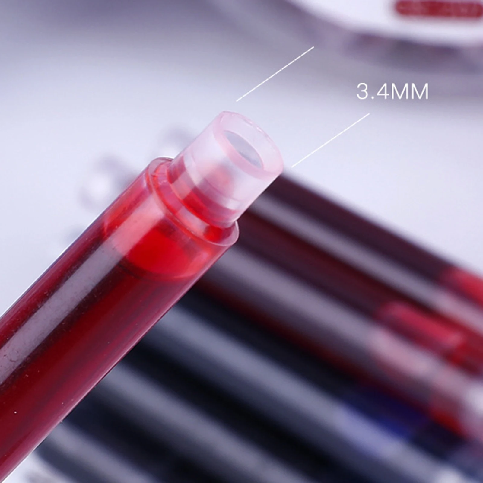 50pcs Universal Ink  3.4mm Simple Use and Convenient Replacement for Pens Replacement Use