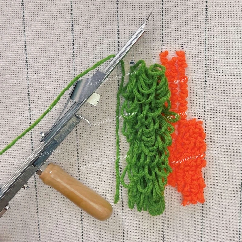 Manual Handheld Carpet Tufting Gun - DIY Weaving & Embroidery Punch Tool for Carpet Making