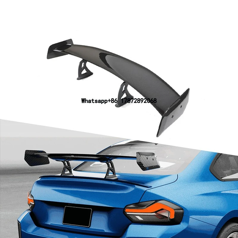 F22 G42 F87 G87 M2 E92 M3 F32 G22 F82 G82 M4 F12 M6 G15 F92 M8 2020-2026 Dry Carbon GT Rear Trunk Spoiler Wing Boot Lip