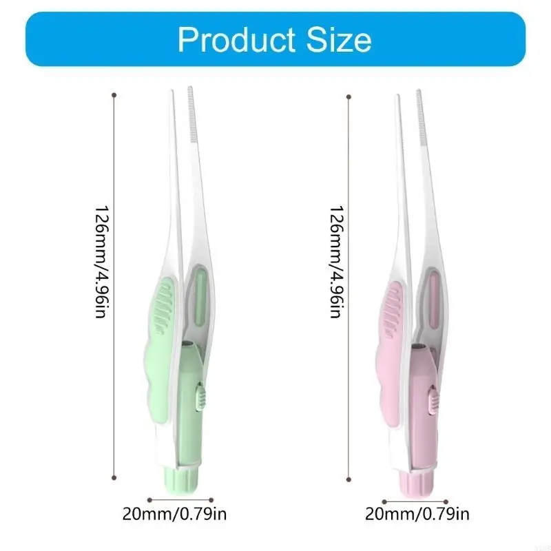 

N1HB Baby Chileaing Spoon со светодиодным легким, круглым наконечником
