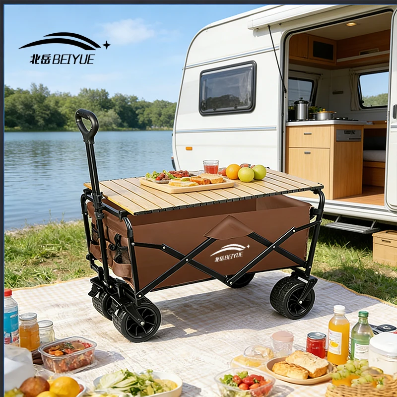 Wytrzymały składany wózek kemp – Sports Equipment Trolley recenzja i cena