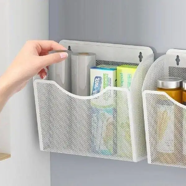 magnetic-refrigerator-side-storage-basket-mesh-wall-mounted-kitchen-organizer-rack-no-brand-registered-trademark