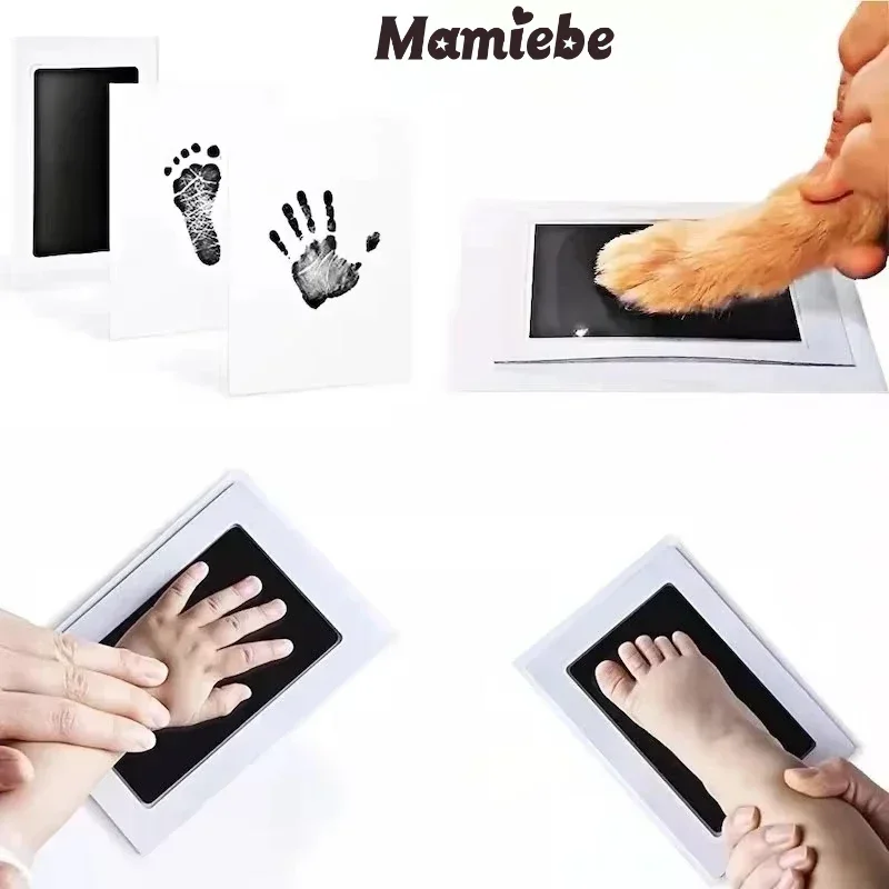 

Нетоксичный набор отпечатков пальцев ребенка: идеально подходит для захвата следов и отпечатков рук новорожденного — сувениры и подарки Отпечаток руки ребенка