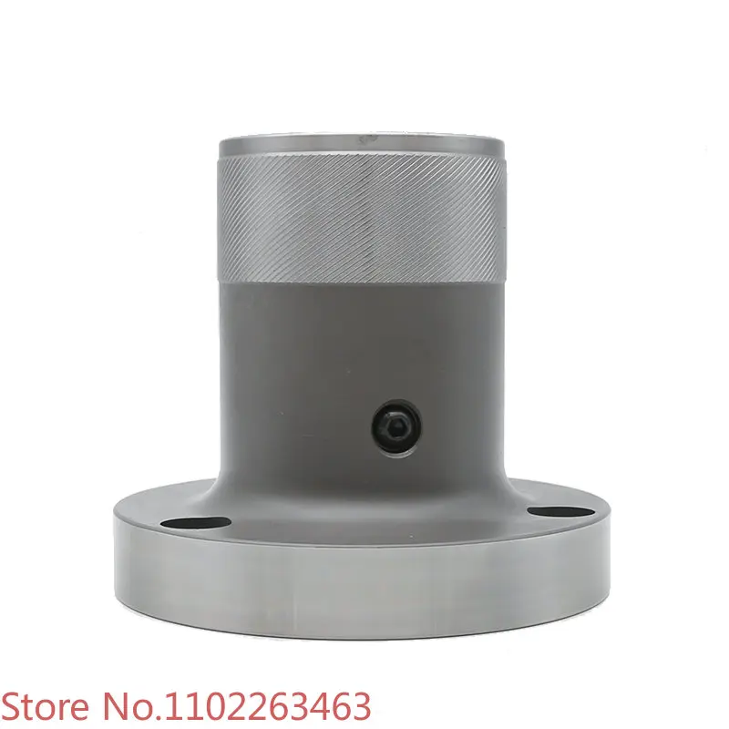 CNC lathe spindle A2-5 collet seat rear pull sleeve front push spindle customized CNC lathe conversion flange