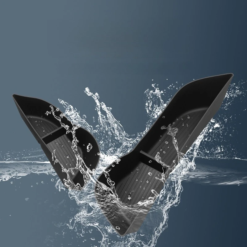 سيارة TPE الحماية الداخلية الباب الجانب لوحة المنظم صينية تخزين صندوق ل CHANGAN Deepal S07 S7 2023 اكسسوارات السيارات الداخلية