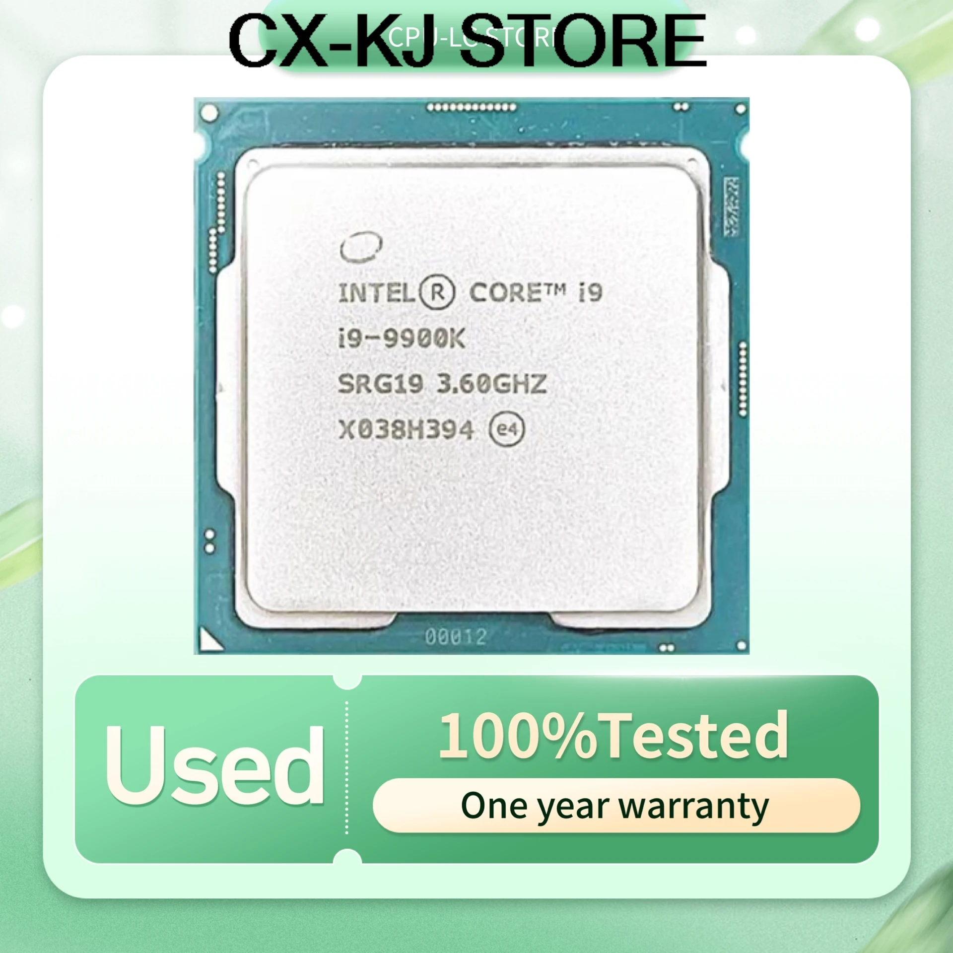 Intel Core I9-9900K I9 9900K 3.6 GHz 使用 8 コア 16 スレッド CPU 
