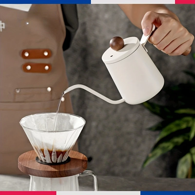 Brew Perfect Pour-Over Coffee Anywhere Mini Gooseneck Pot!