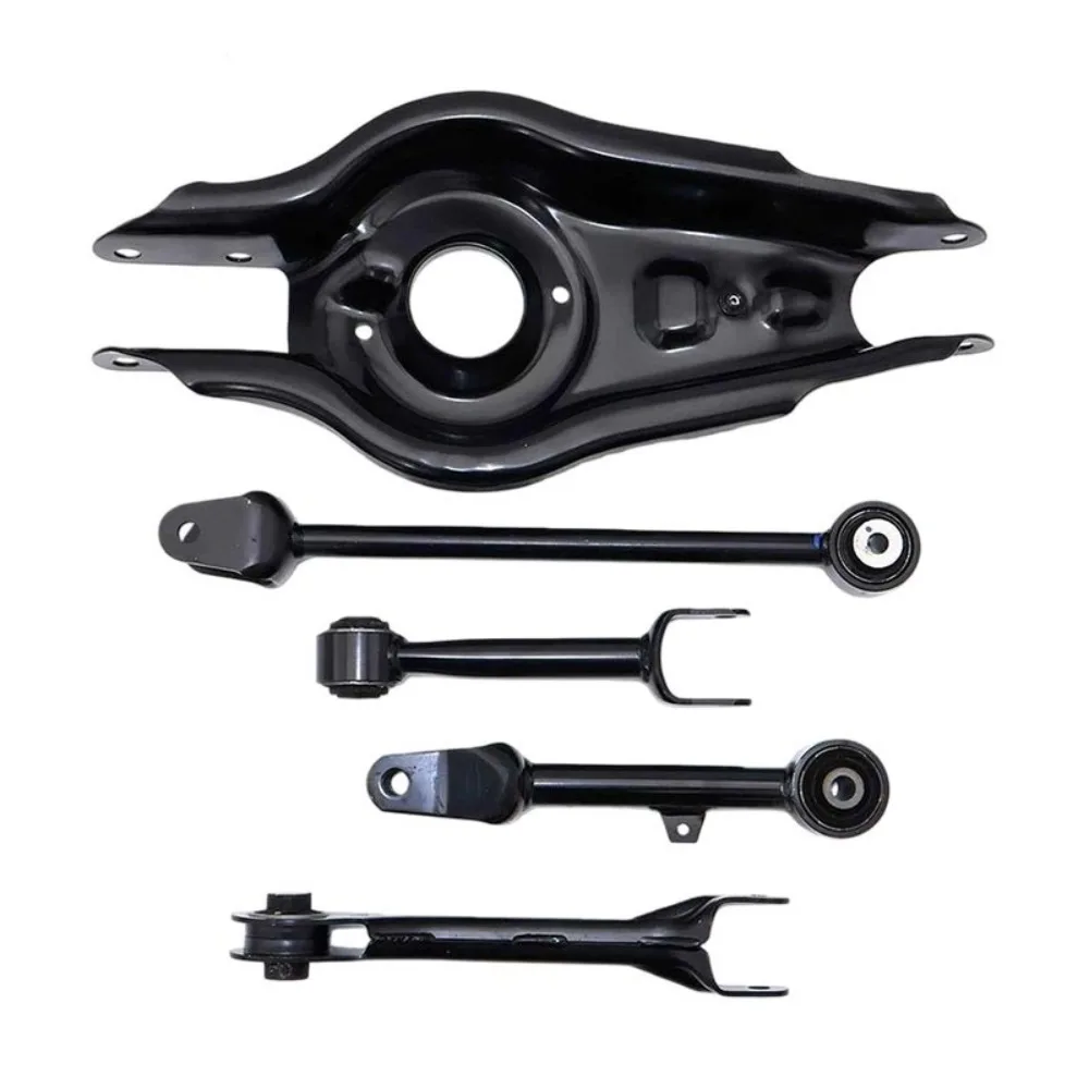 5pcs Rear Suspension Upper Lower Control Arm Set For Tesla Model 3 Model Y 2017-2023 104445100F