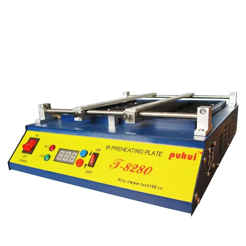 Puhui T-8280 SMD Motherboard Preheating Plate for PCB LED Repair Heat up with 280*270 mm Preheater Size