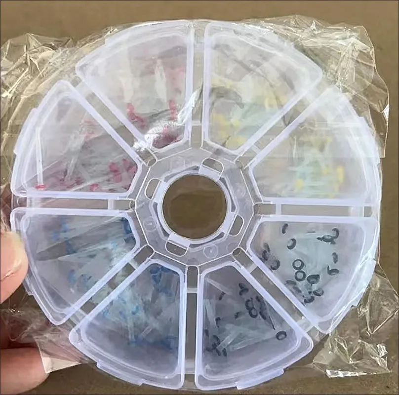 Dental material Multiple sets Fiber Post  Quartz Glass Dentistry Screw Kit/Straight Kit oral cavity root canal repair Tools