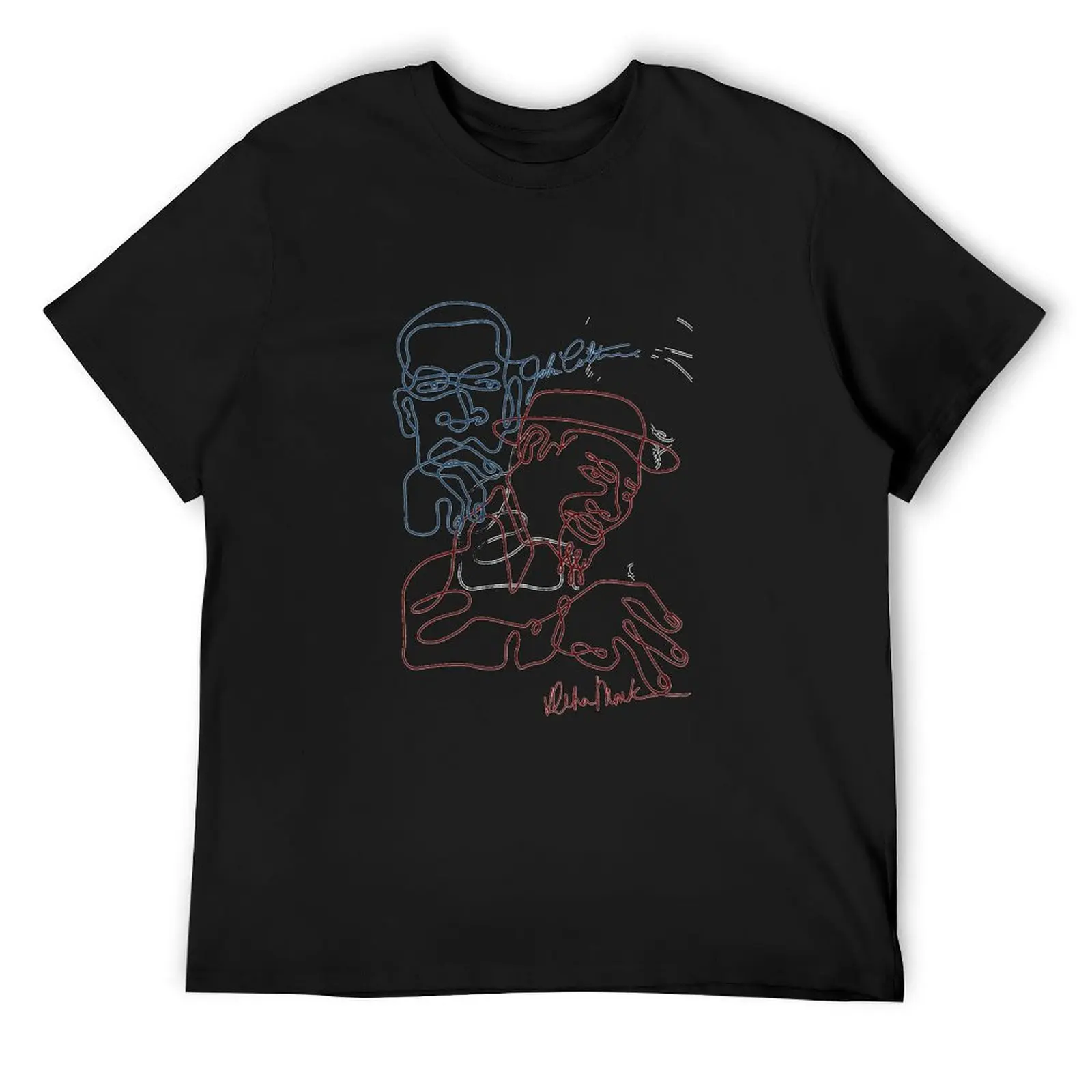 John Coltrane Thelonious Monk T-Shirt anime designer shirts anime figures black t-shirts for men