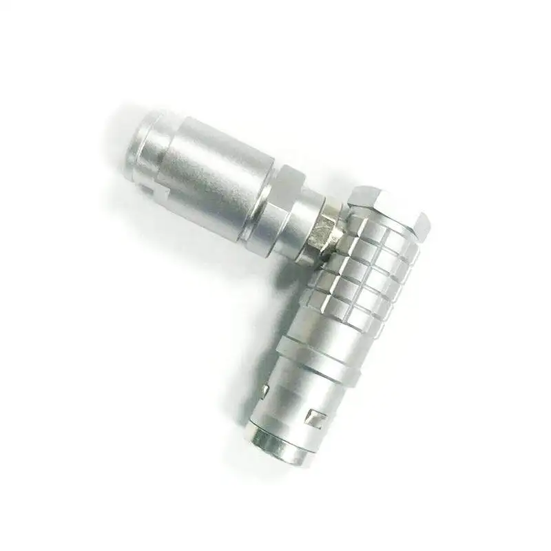 Waterproof IP68 Quick-Connect Connector 90-Degree Elbow Plug FHG 2K Multi-Pin Core Round waterproof female socket 2K FHG 2-26pin