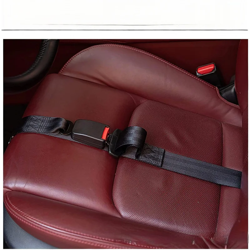 Car Belt Soft Protector Strap Anti Rub Belly Safety Belt Fix Cover Passenger Co-driver Auto Accessory