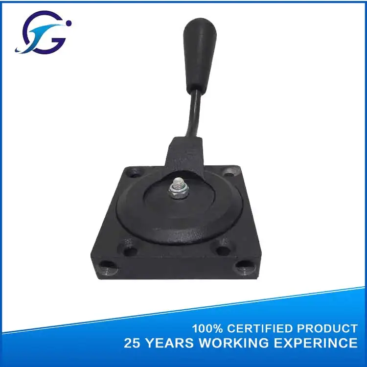 Guanjie GJ1103G Push Pull Cable Control Lever Conduit Henan Factory Direct Big Excavator Throttle Using