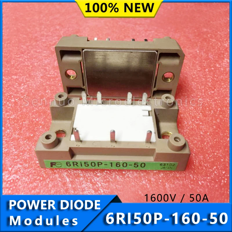 6RI50P-160-50 three-phase rectifier bridge 50A1600V air-conditioning rectifier three-phase full-bridge power board rectifier