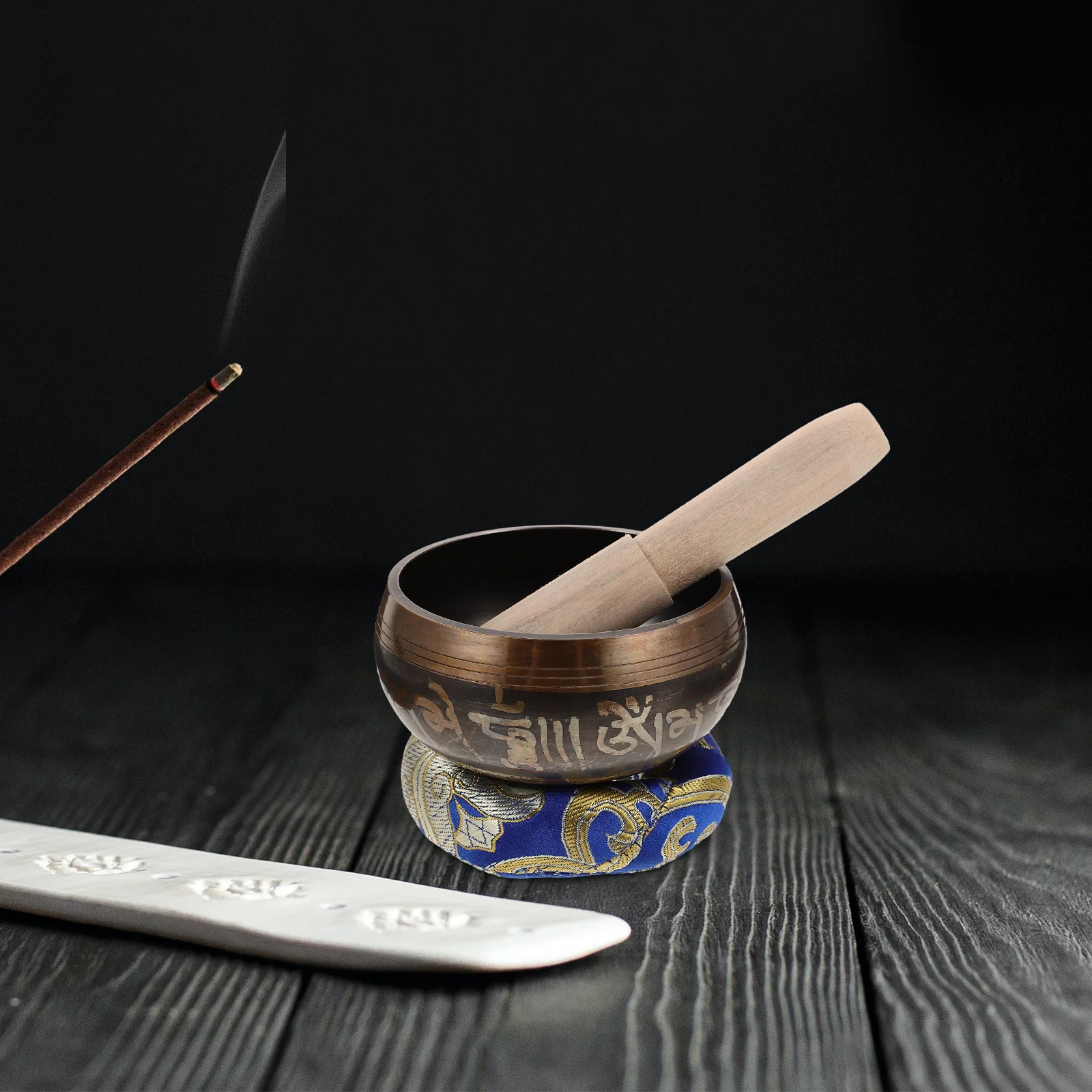 1 مجموعة متعددة الوظائف النحاس جرس الموسيقى التأمل اليوغا التبتية الصوت السلطانية ملحق ملحق الصوت السلطانيات اليوغا أطباق الغناء