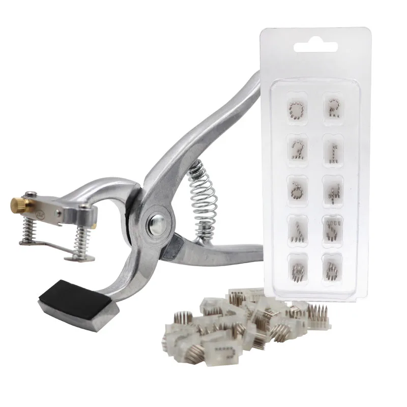 

High Quality Animal Identification Ear Tattoo Pliers Veterinary Livestock Alloy Tattoo Pliers