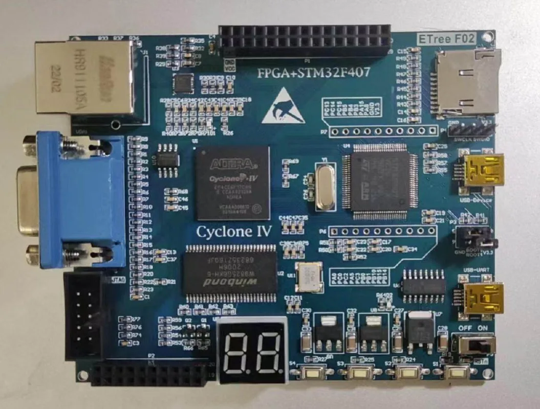 FPGA Stm32F407 Development Board Ethernet Image Algorithm