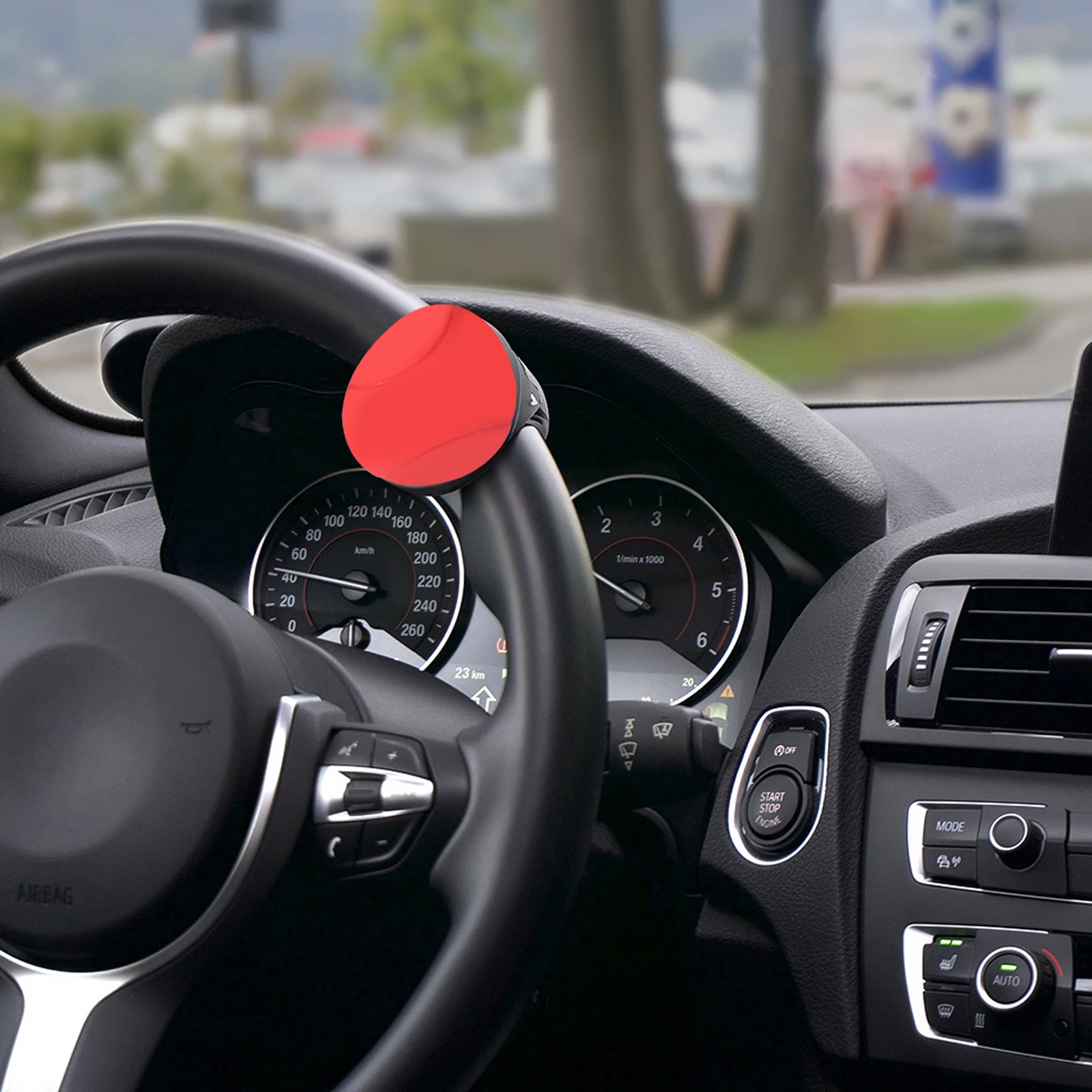 

1pc Steering Wheel Assistive Car Parts Handle Grip Spinner Durable Booster Ball Grip Knob Car Steering Wheel Handle Ball Knob