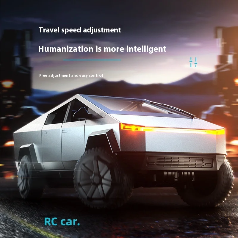 Ydj novo modelo de liga de simulação de caminhão de brinquedo carro elétrico rc carro de controle remoto brinquedo infantil modelo de presente de menino transfronteiriço