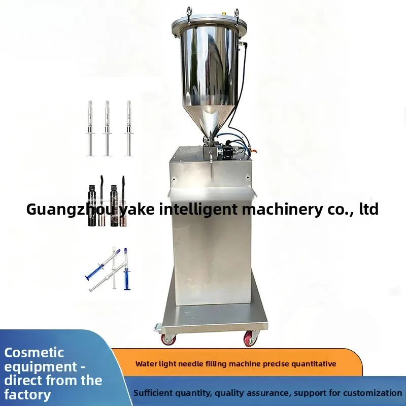 Semi-Automatic High Precision HA Hyaluronic Acid Filling Machine 1-20ml Adjustable Low Dose Quantitative Dispensing Equipment