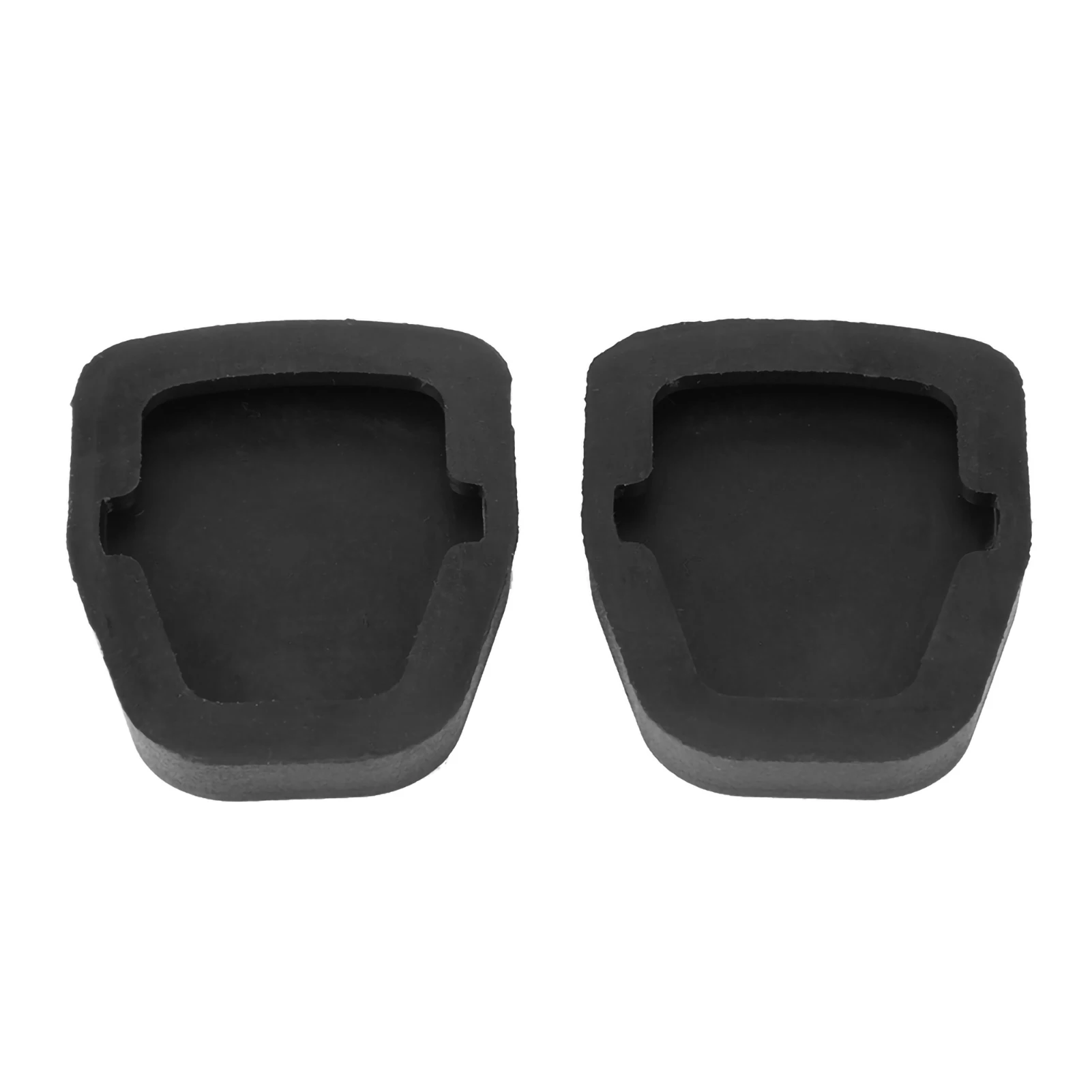Um par de almofada de borracha para pedal de freio e embreagem, para subaru forester IMPREZA Legacy Outback WRX, capa de borracha para pedal de embreagem