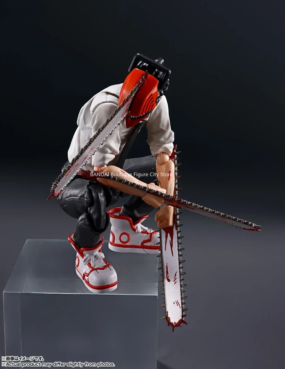 В наличии Новый Bandai SHF Chainsaw Man Series Chainsaw Man [BEST SELECTION] Фигурка Модель Подарок Коллекционная игрушка