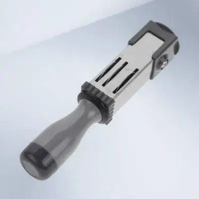 ختم تاريخ محمول باليد، مادة معدنية PP، ختم تاريخ دوار متعدد الاستخدام، ملحق ملف خفيف الوزن، ختم للاستخدام اليومي #6