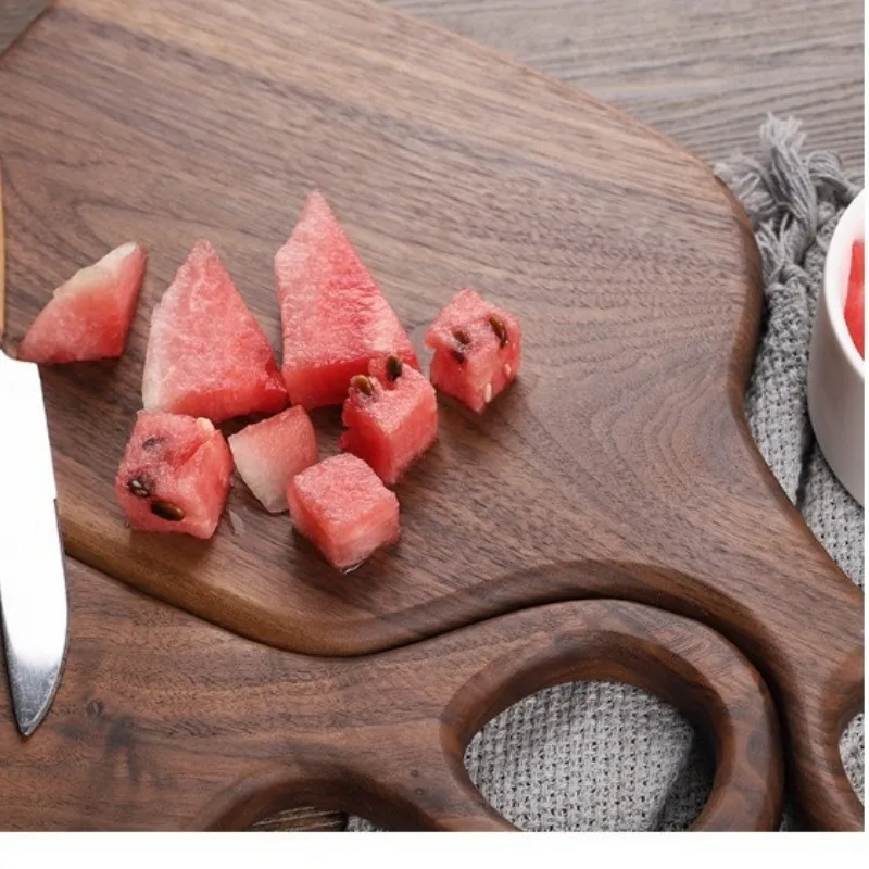 Black Walnut Solid Chopping Boards Wood Tray Pizza Board Cutting Board Kitchen Baking Utensils Bread Fruit Sticky Board
