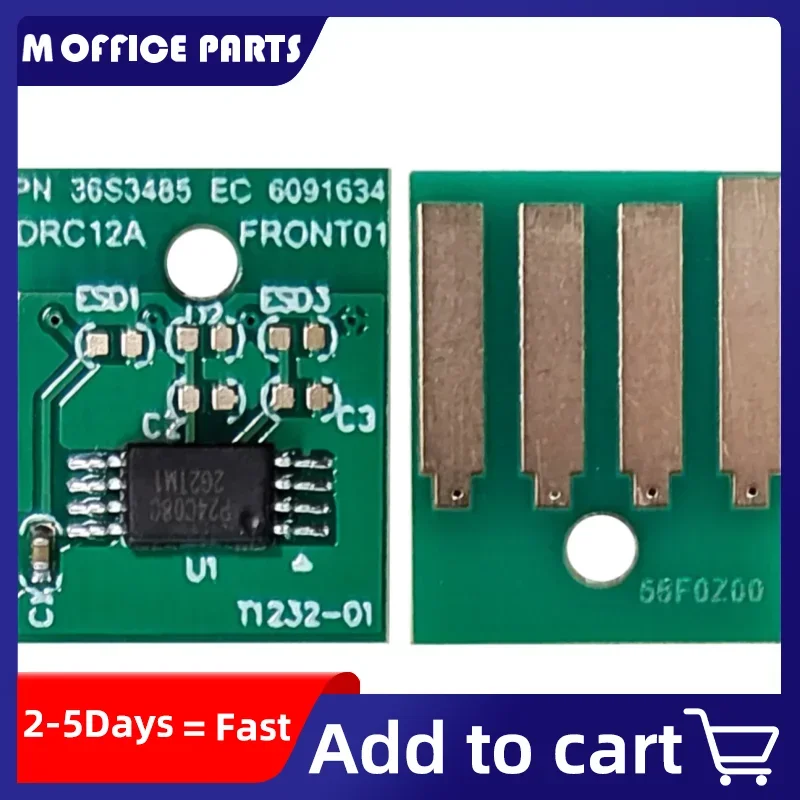 3K B235000 Toner Chip B2338 B2442 MB2338 56F0Z00 Drum Chip is support for Lexmark B2338dw B2442dw 2546dn B2546 2650dn MB2338adw