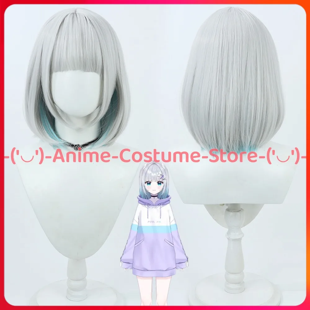 

VTuber Kosumiki Haname Sumire Косплей Парик Аниме Персонаж Хэллоуин Карнавальный костюм для вечеринки Парики Термостойкие синтетические волосы