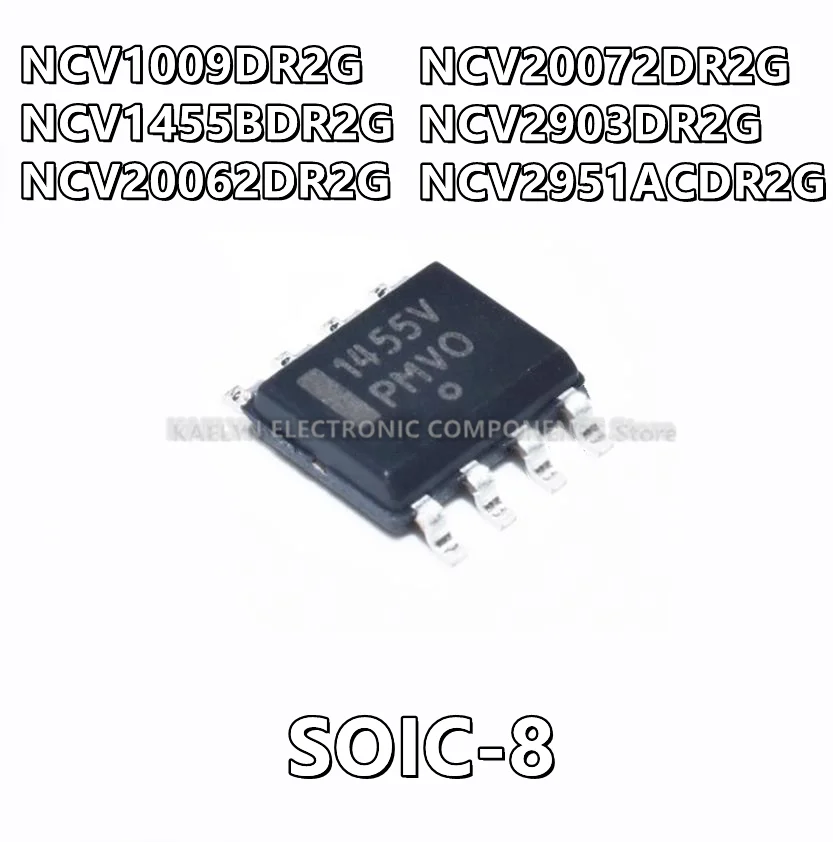 10Pcs/lot NCV1009DR2G 1009D NCV1455BDR2G 1455V NCV20062DR2G NCV20062 NCV20072DR2G NCV20072 NCV2903DR2G 2903V NCV2951ACDR2G 51A